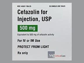 Cefazolin (Ancef): Uses, Side Effects, Dosage & More .